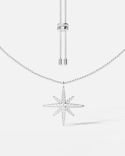 adjustable length stars necklaces.