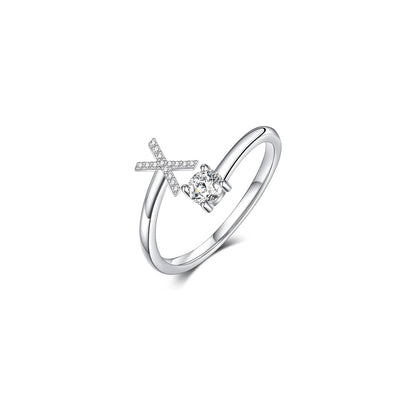 initial adjustable size open rings.
